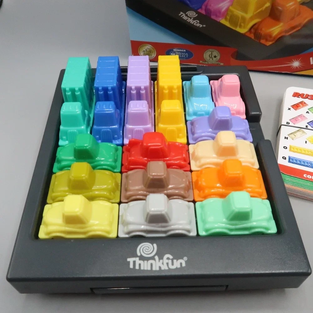 Rush Hour Traffic Jam Logic‎ Game Thinkfun 1 player Challenges Ages 8+ complete